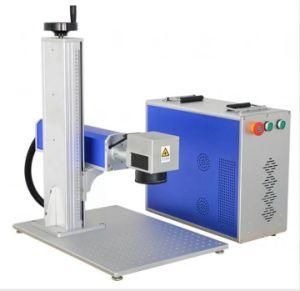 Stainless Steel Metal Fiber Laser Marking Machine for Aluminum Metal Nameplate