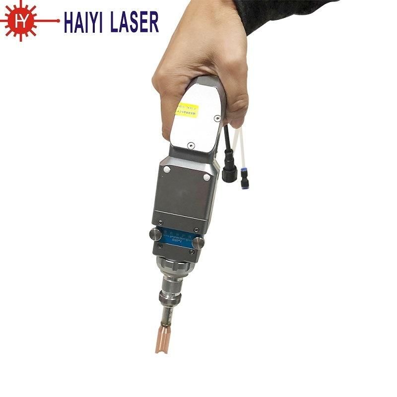 Easy to Handle 1000W 1500W 2000W Auto Wire Feeding System Hand Laser Welding/Soldering Head/Gun Price