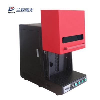 Enclosed 50W Fiber Mini Laser Printing Machine for Metal