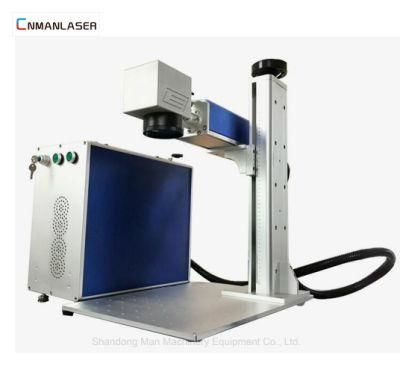 20W Mini Fiber Laser Metal Qr Code Metal Engraving Machine