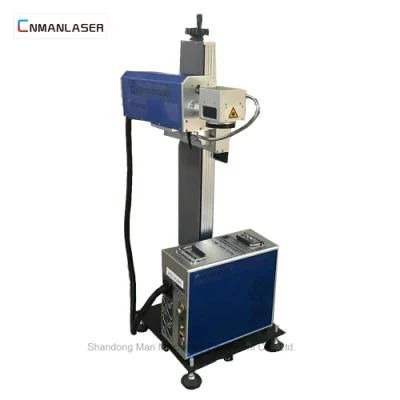 30W CO2 Flying Laser Marking Engraving Machine for Non-Metal Material