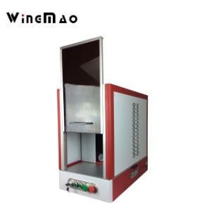 20W Fiber Laser Marking Machine with Safety Cabint