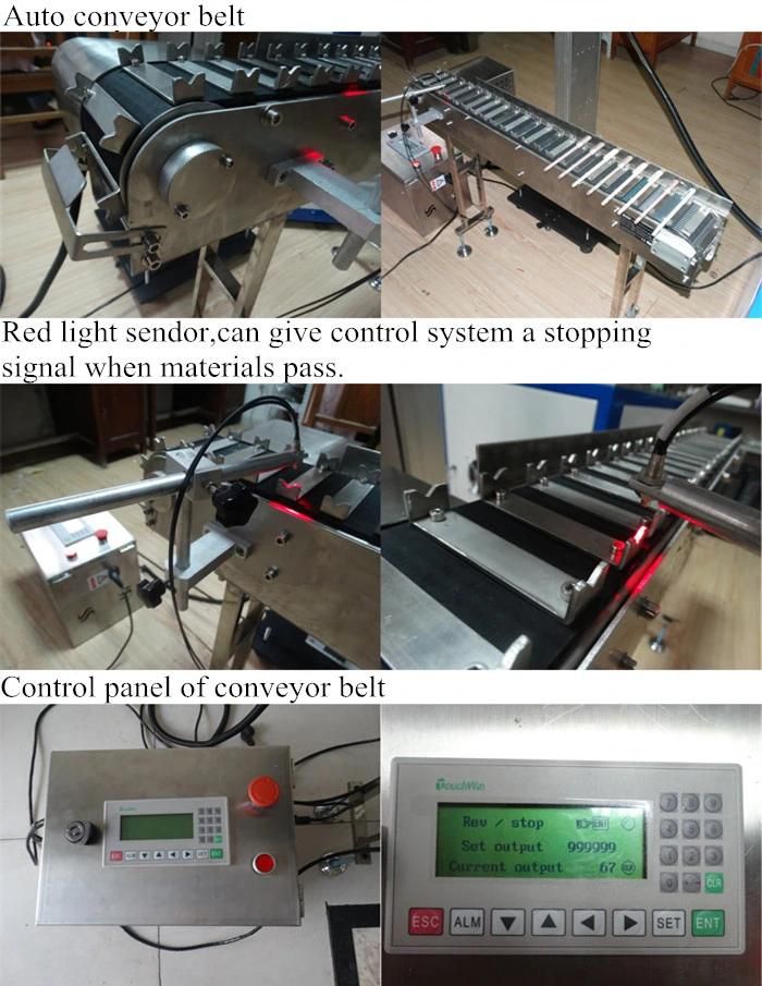 Production Line Wire Professional Flying Fiber Cut Laser Marking Machine