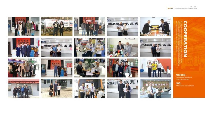 Xt Laser Automatic Enclosed 2000W 8000W Laser Cutting Machine Fiber Laser 2000 Watt Cutting Machine