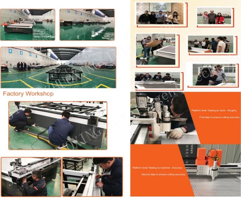 Factory Price Sound Material Sound Deadening Mat Artificial Grass Cutting Machine CNC Digital Cutter with Ce