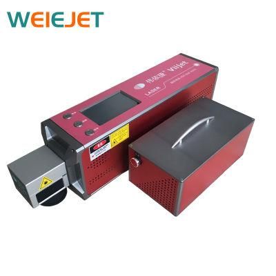 CO2 on-Line Flying Laser Marking Machine for Wood/Food/Water Bottles