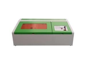White and Green Chassis Laser Engraving Cutting Machine 40W 50W