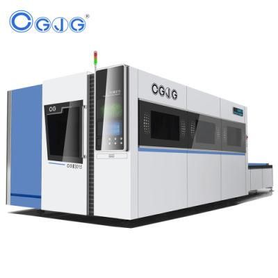 3015 Whole Cover Exchange Platform Fiber Laser Cutting Machine