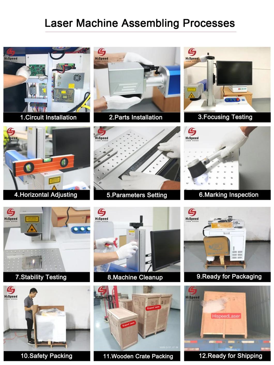 Desktop High-Quality Stable Performance Short Wavelength Mini UV Laser Marking Machine