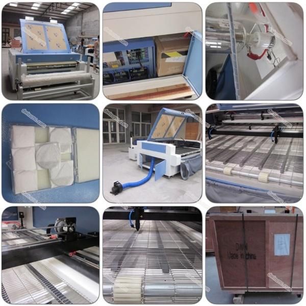 CO2 Automatic Feeding Jeans Fabric Roll Laser Cutting Machine Price