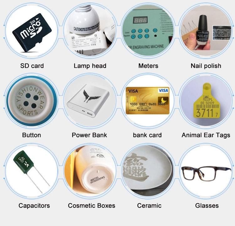 3D Logo Printing Fiber Marking /Cutter/Engraving Machine for Metal/Plastic/Laser Engraver Metal Laser Cutting Machine