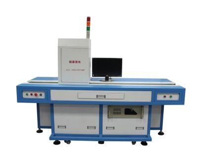 Flying Laser Marking Machine on Plastic Package Laser Marker