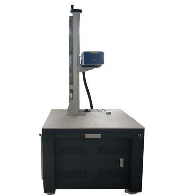 Auto Jcz 3D Dynamic Focus Galvo 100W Fiber Laser Marking Machine for Deep Marking on Metal