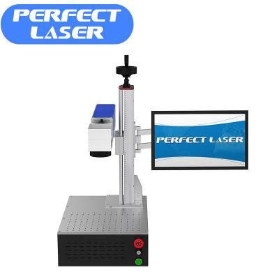 20W 30W 50W Optical Fiber Metal Logo Laser Marking Machine