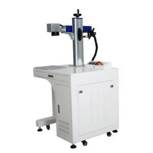 30W Fiber Laser Engrave Carbide Tools Fiber Laser Metal Tools Engraving Machine with Round Tube Rotary 30W Fiber Laser Marker
