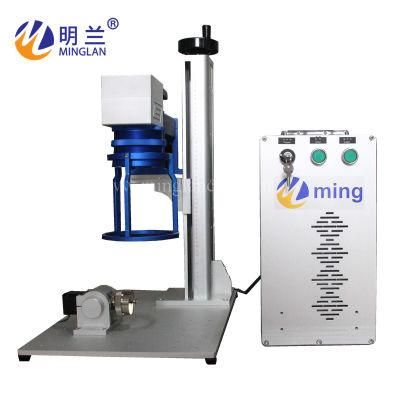 Low Price 10W 20W 30W 50W 60W 70W 80W 100W Fiber Laser Marking Machine/Laser Marking Machine for Metal and Nonmetal