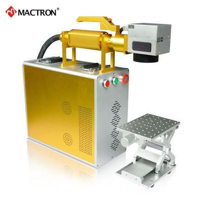 Deep Engraving 20W 30W Portable Desktop Fiber Laser Marking Machine