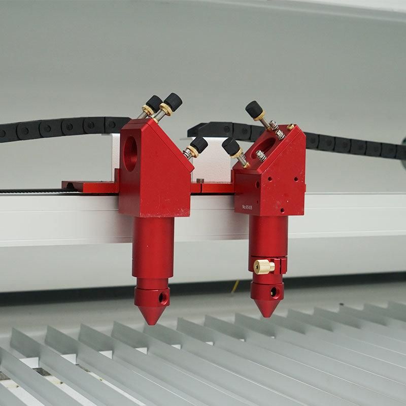 1390 CO2 Laser Cutting Machine for Rubber, Paper Plastic Products, Label Paper, Leather