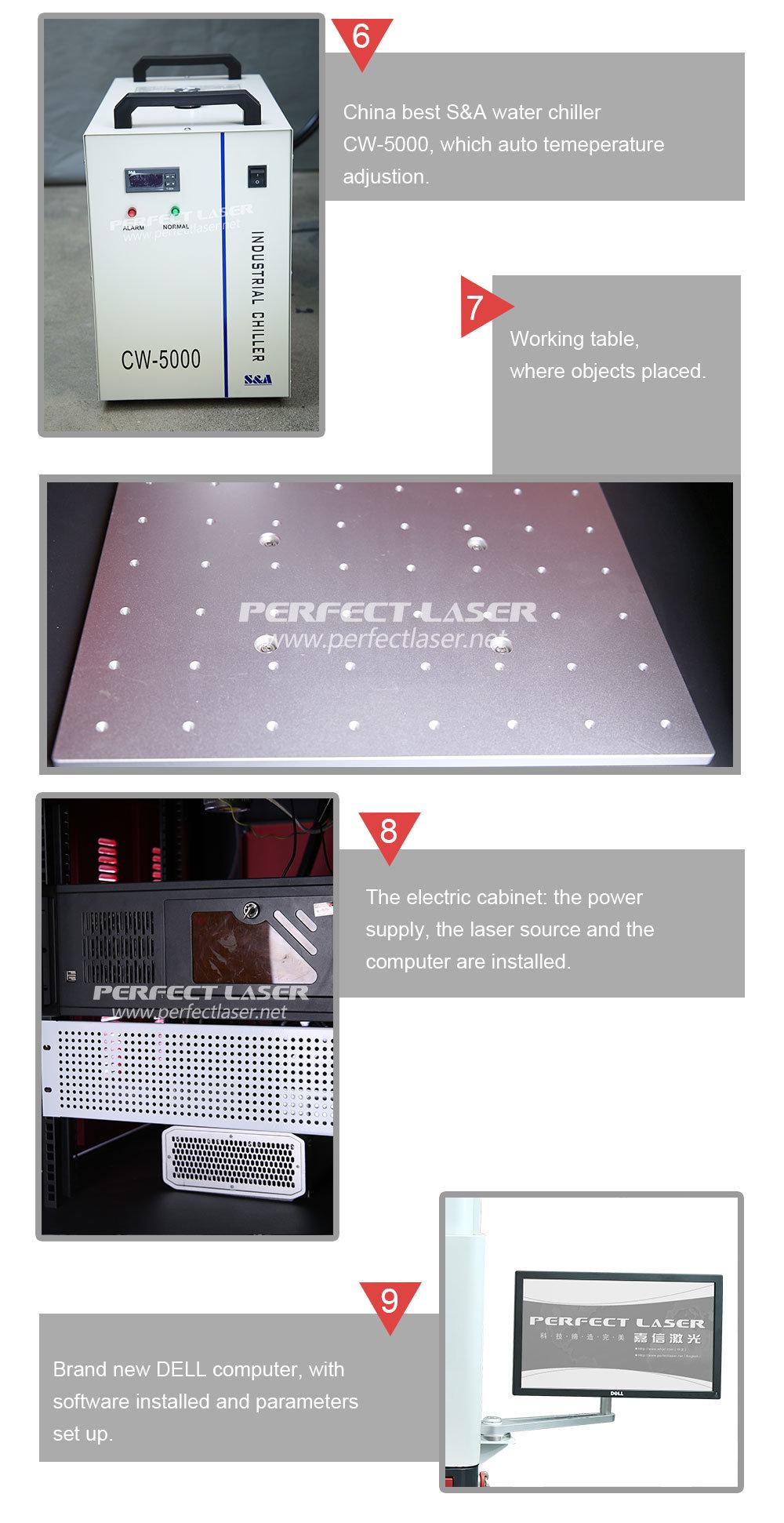 3W 5W 355nm Plastic Metal UV Laser Marking Engraving Machine