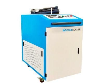 Arcsec Laser Rust Removal Machine for Engine Rust Paint Cleaning