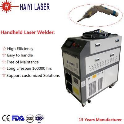 Automatic Laser Welding Machine Hand-Held 3mm Stainless Steel Plate Welding