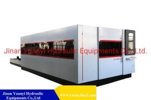 Exchange Table Enclosed Metal Stainless Steel Sheet Fiber Laser CNC Cutting Machine