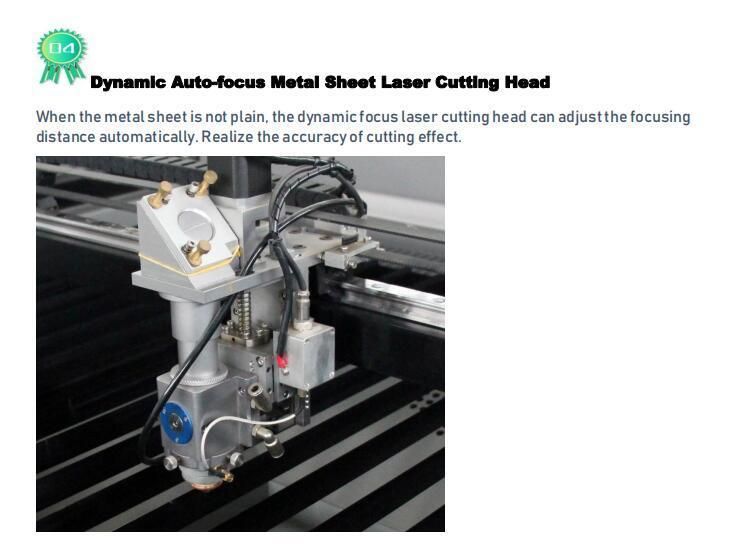 CNC Laser Cut for Metal Nonmetal CO2 Laser Cutting Flc1325A
