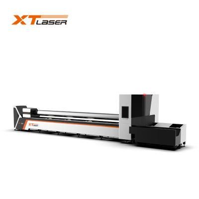 Half Cover CNC Tube Laser Cutting Machine