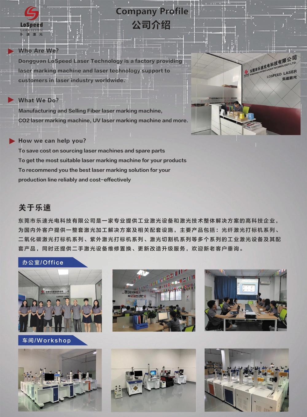 High Precision 3W 5W 8W 10W 15W Desktop UV Plastic Laser Marking Machine with a Safe Protection Cover