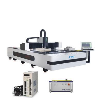 1kw 2kw 3kw CNC Fiber Laser Metal Sheet Cutting Machine