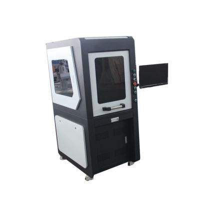 Closed Cabinet Fiber Laser Marking Machine 10W 20W
