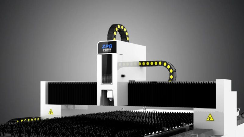 Zpg-Laser Cutting Machine Stainless Steel Carbon Steel High-Safety for Metal 3000W 5000W 1000W 7000W
