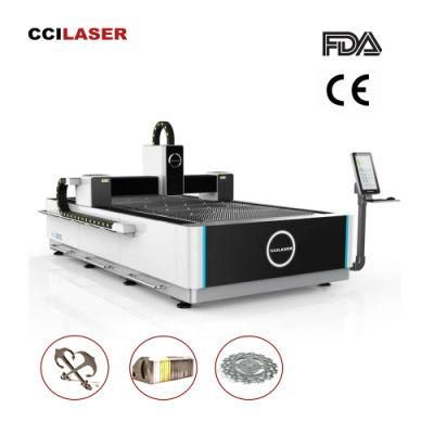 1500W CNC Laser Cutting Machine for 8mm Stainless Steel Plate