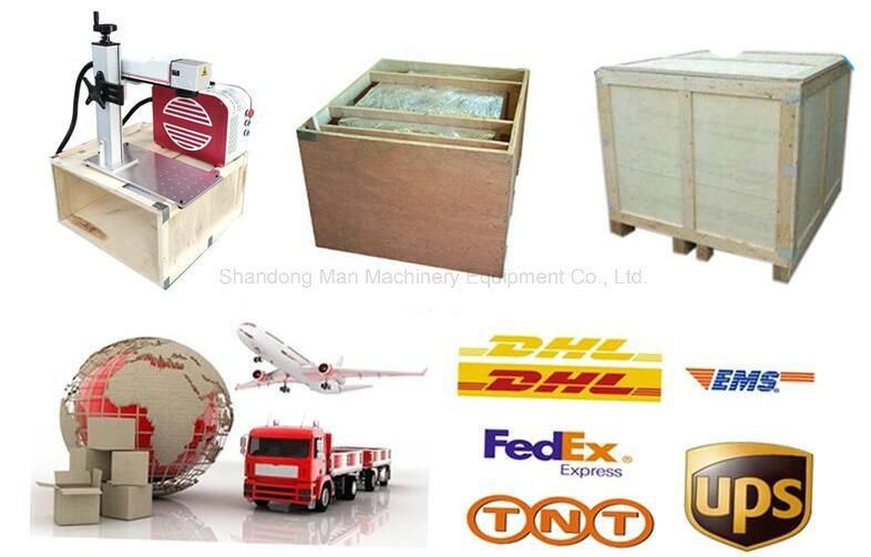 20W Fiber Laser Marking Machine Price with Aluminum Work Table