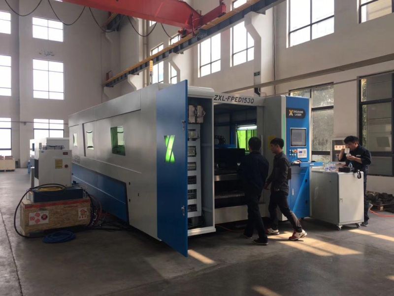 1500W Fiber Pipe/Sheet Laser Cutting Machine with Max Dia 220mm Effective Length 6m