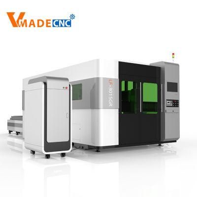 2000W Fiber Equipment CNC Laser Cutter Carbon Metal Tube Laser Cutting Machine