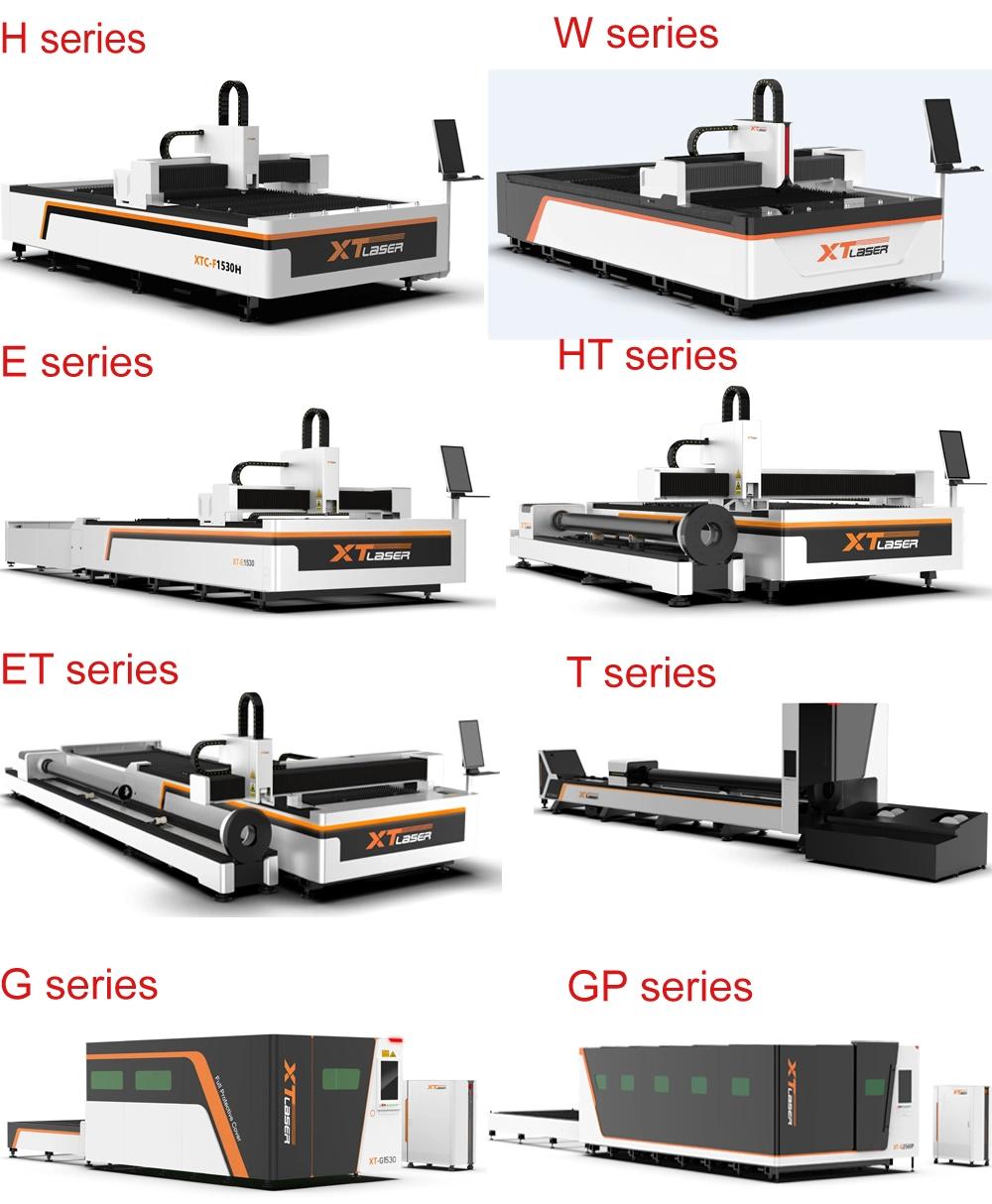 3kw CNC Fiber Laser Cutting Machine for 8mm 10mm Stainless Steel