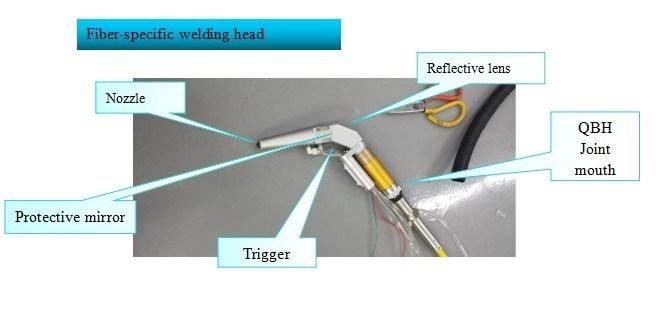 Hand Held Type Fiber Laser Source Welding Machine with 500W