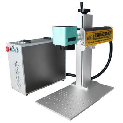 Mini Size Portable 20W 30W 50W Popular Price for Marking Cutting Metal Nonmetal Fiber Laser Marker Machine