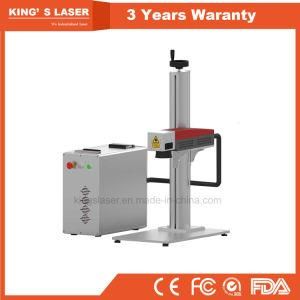 20W 30W 50W Metal &amp; Plastic Marking Machine Portable Fiber Laser Marker