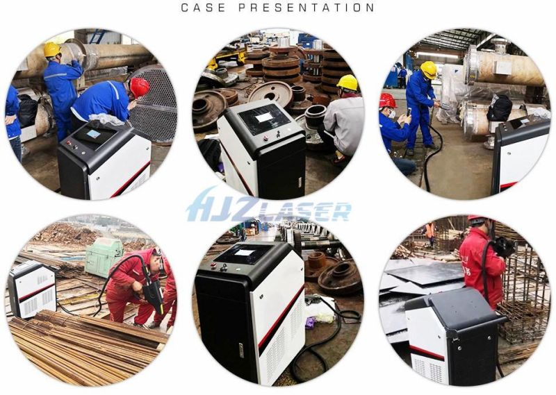 Portable Handheld Laser Cleaner 1000W Laser Rust Removal with Raycus Max Jpt Laser Source Laser Cleaning Machine Portable