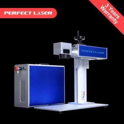 Desktop Fiber Laser Marking/Engraving Machine 20W for Keypad/Keyboard/Mobile Phone