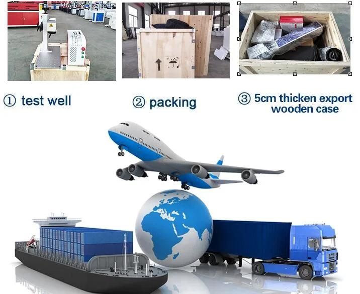 20W Portable PVC Wire Fiber Metal Laser Marking Printing Machine