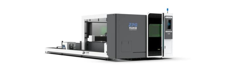 Economical Full Cover Fiber Laser Tube and Plate Cutting Machine with Raycus/Max Laser for Stainless Steel Carbon Steel Metal Sheet Laser Cutting
