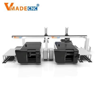 Vmade CNC Sheet Metal Laser Cutting Machine with Double Feeding Shuttle