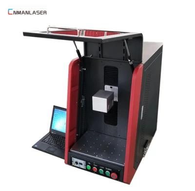 20W/30W Stainless Steel Silver Metal Laser Engraving Machine Price