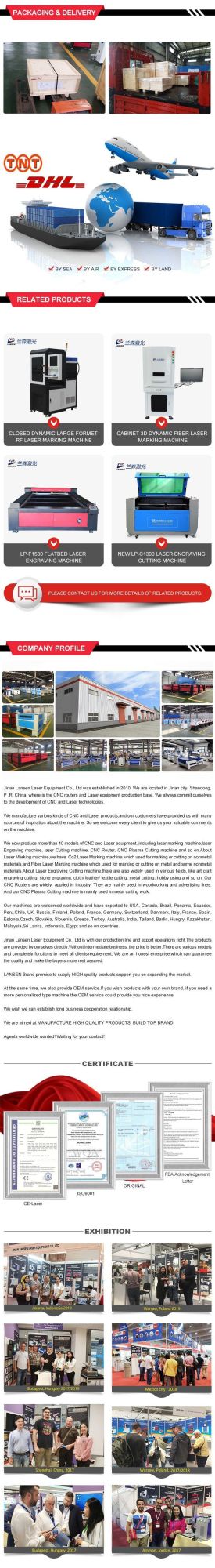 Popular Product 50W Fiber Laser Marking Machine for Ear Tag
