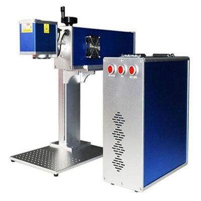 Portable Camel CNC Fiber CNC Laser Marker 20W 30W 50W Fiber Laser Marking Machine with Rotary