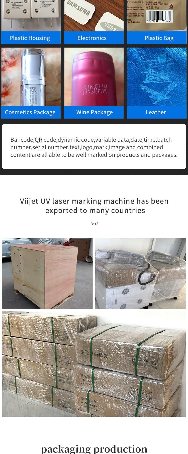 Cheap Laser Machine Manufacturer 2021 UV Laser/CO2 Laser/Fiber Laser; Food/Pharmaceutical