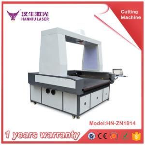 Automatic Feeding Sport Clothing Fabric Laser Cutting Machine Following Cutting Function